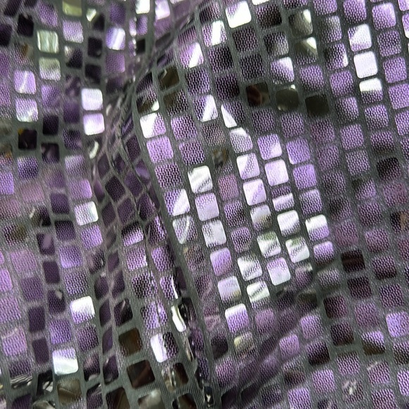 Kim Rogers purple and black sequin jacket. Excellent condition. Size 1X - Picture 4 of 14